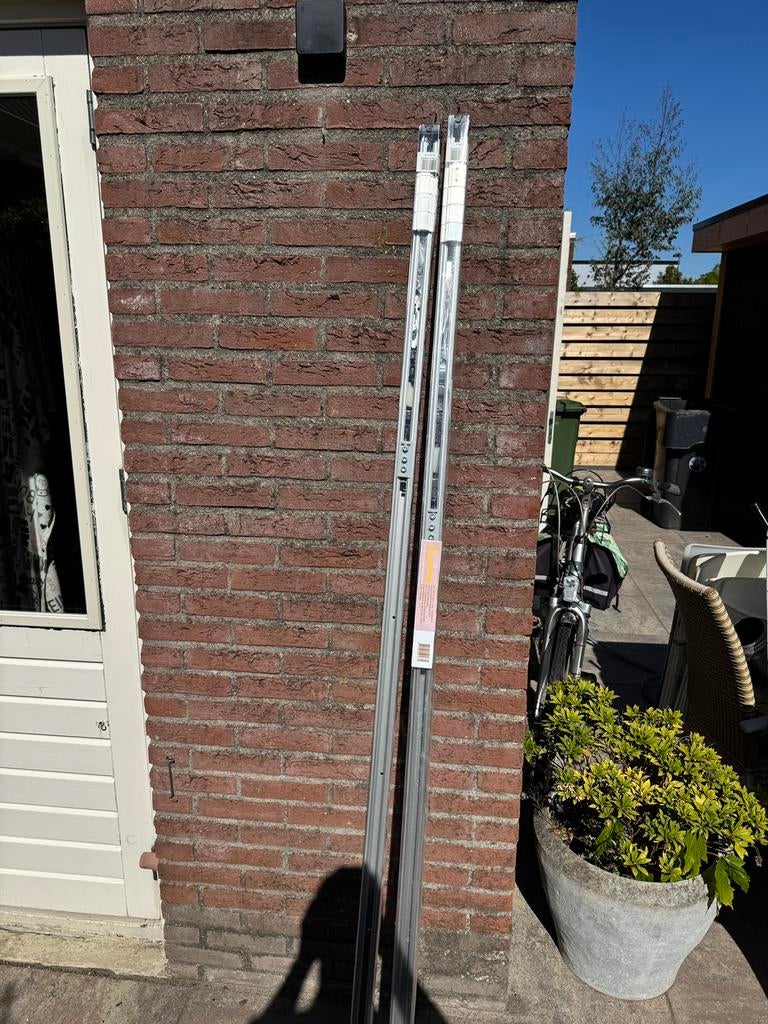 2x schuifdeur systeem, Doe-het-zelf en Verbouw, Deuren en Horren, Ophalen, Binnendeur, Nieuw, Schuifdeur