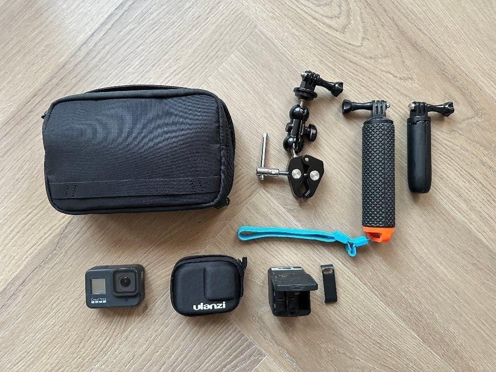 GoPro Hero 8 Black incl. bescherming en accesoires