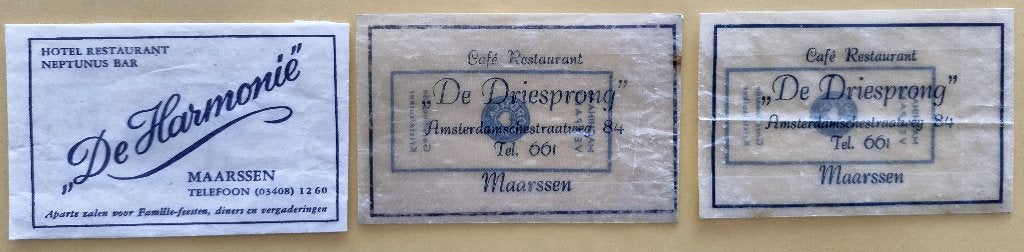 Maarssen 569, Verzenden