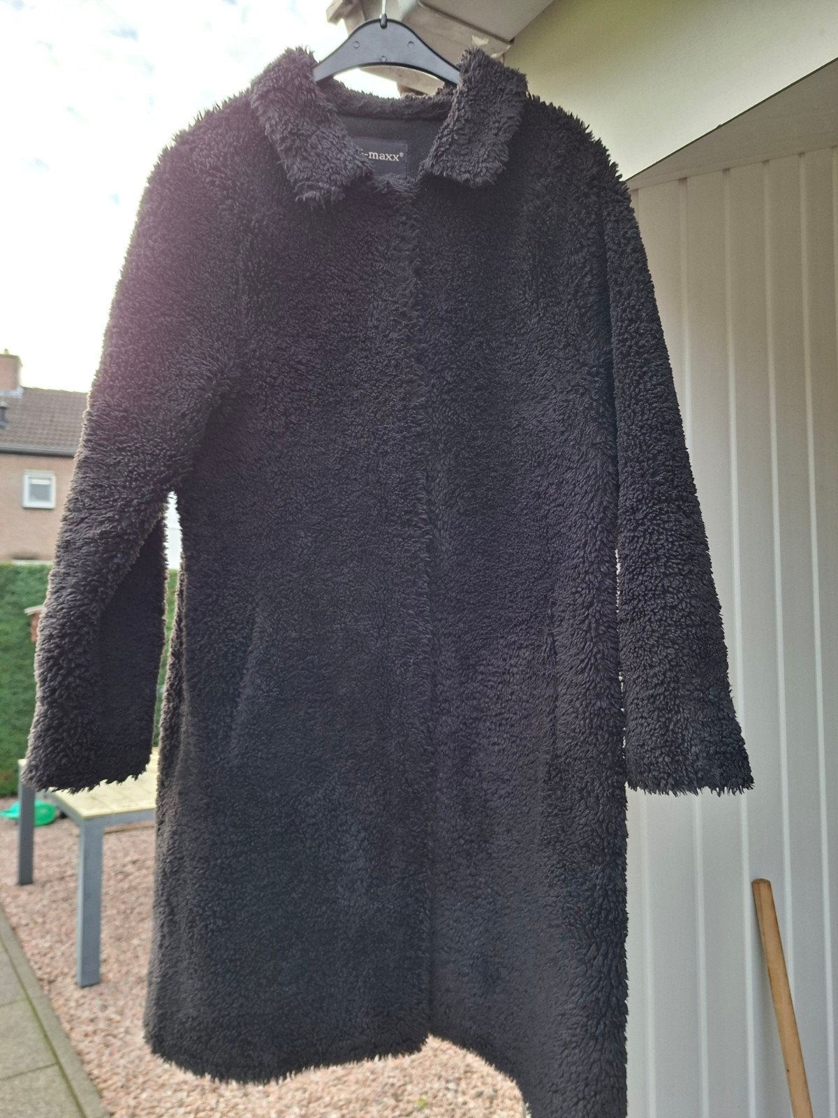 Zwarte G-maxx Teddy Jas - Maat L, Verzenden, Zwart, Maat 42/44 (L), Zo goed als nieuw
