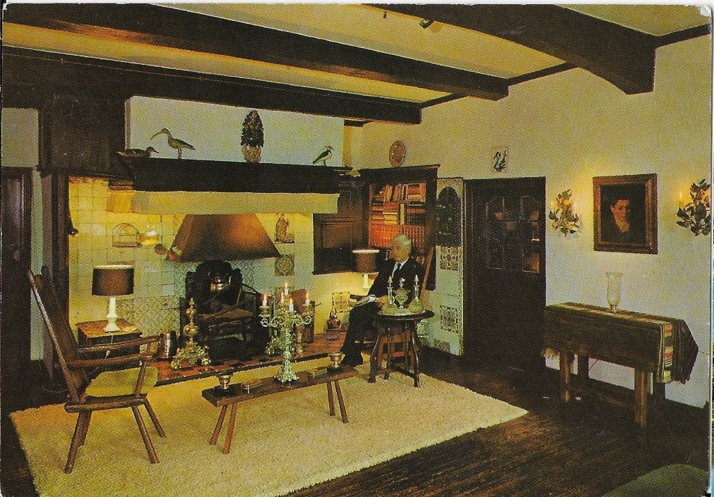 Q761 Ongelopen ansichtkaart handweverij de knipscheer laren, Ophalen of Verzenden, 1980 tot heden, Ongelopen, Noord-Holland