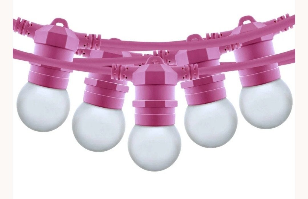 Seletti Bella Vista lichtsnoer incl. 10 lampjes, Ophalen, Kunststof, Minder dan 50 watt, Hanglamp