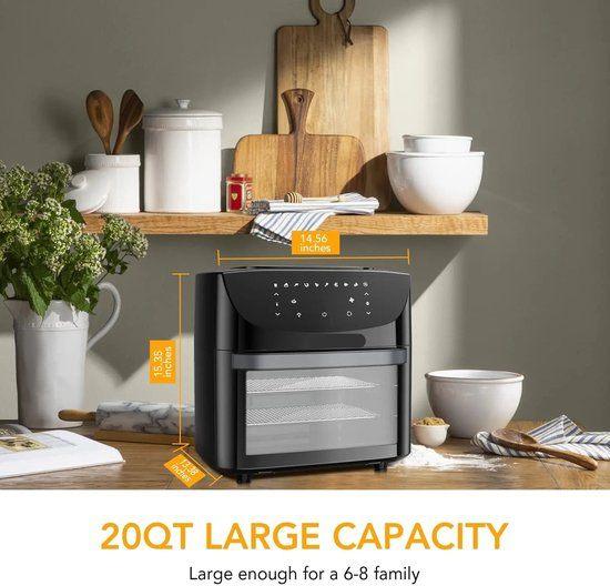 Airfryer - 18L, Hobby en Vrije tijd, Corvance B.V., Verzenden, Nieuw, Corvancebol@gmail.com