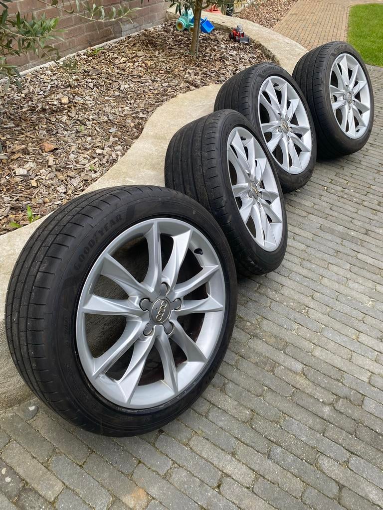 Volkswagen Seat Audi A3 wielen met sportieve velgen 17inch, Gebruikt, Banden en Velgen, 17 inch, Ophalen of Verzenden