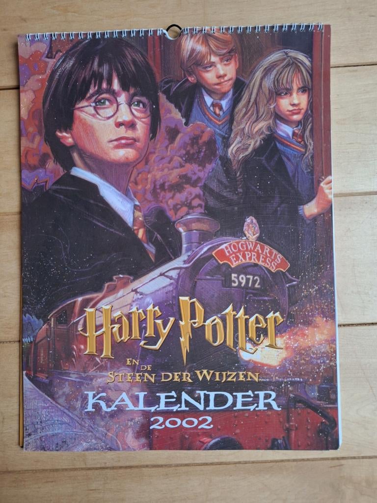 Harry Potter kalender 2002, Ophalen, Zo goed als nieuw