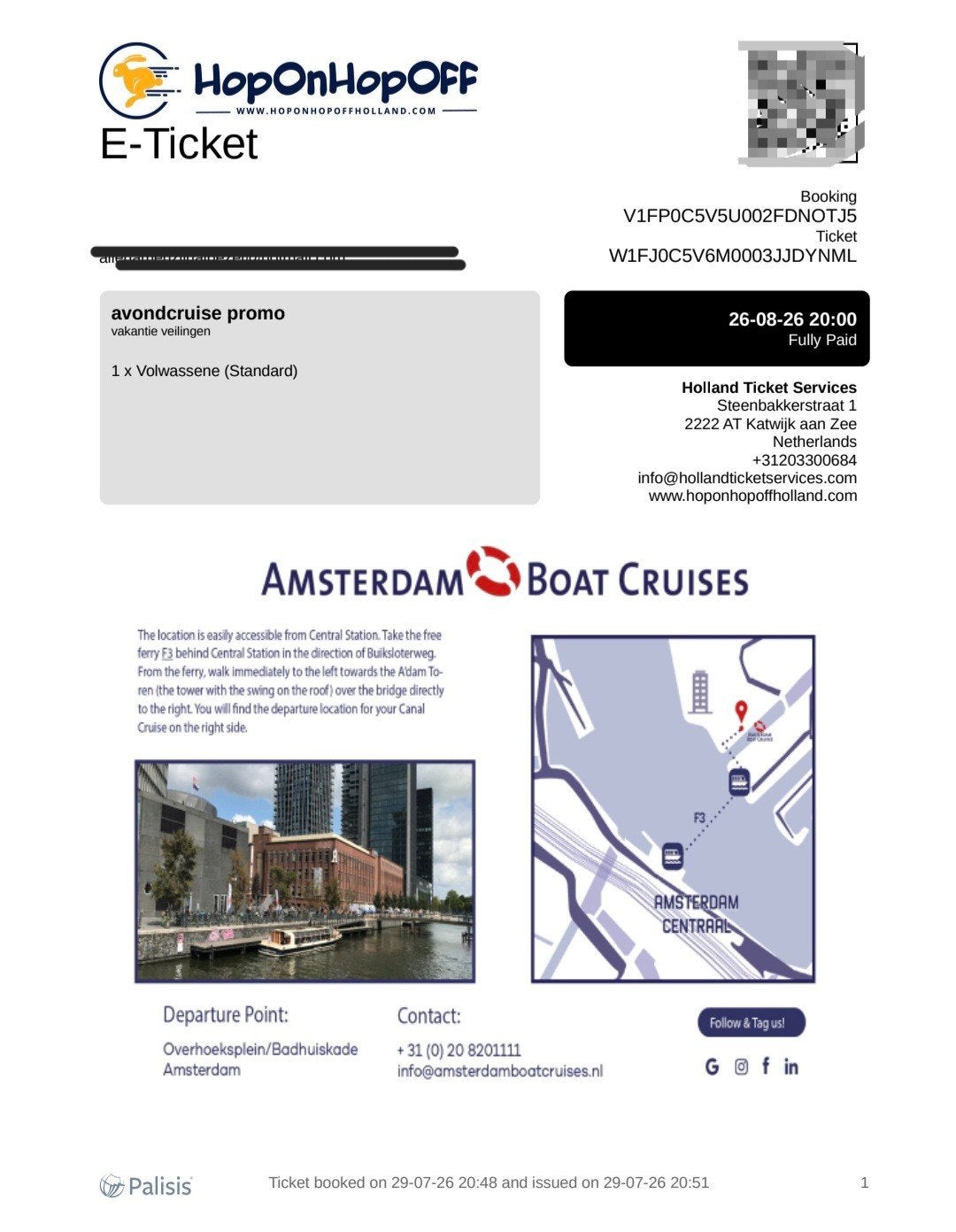 Voor 3 personen Amsterdam boat cruises avondcruis promo, Tickets en Kaartjes, Drie personen of meer, Ticket of Toegangskaart