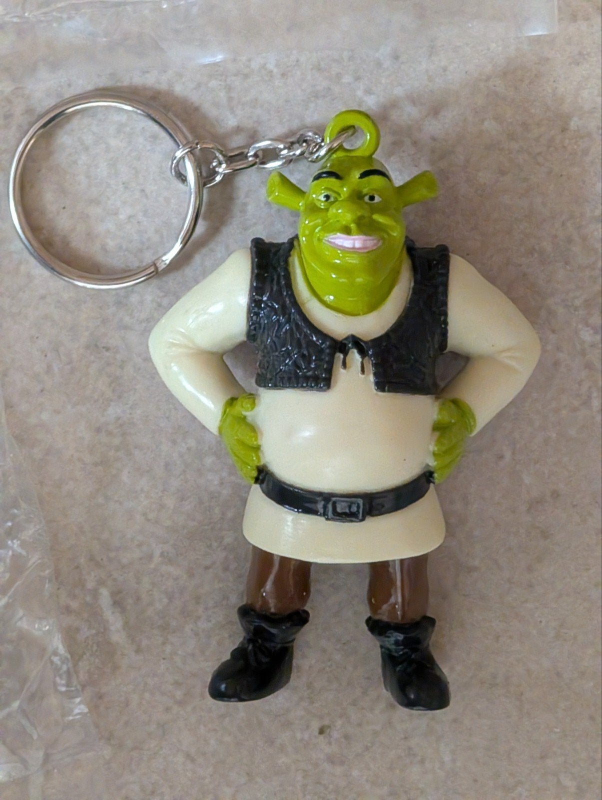 Shrek Sleutelhangers Set - Shrek, Fiona, Ezel, Gelaarsde Kat, Ophalen of Verzenden, Zo goed als nieuw