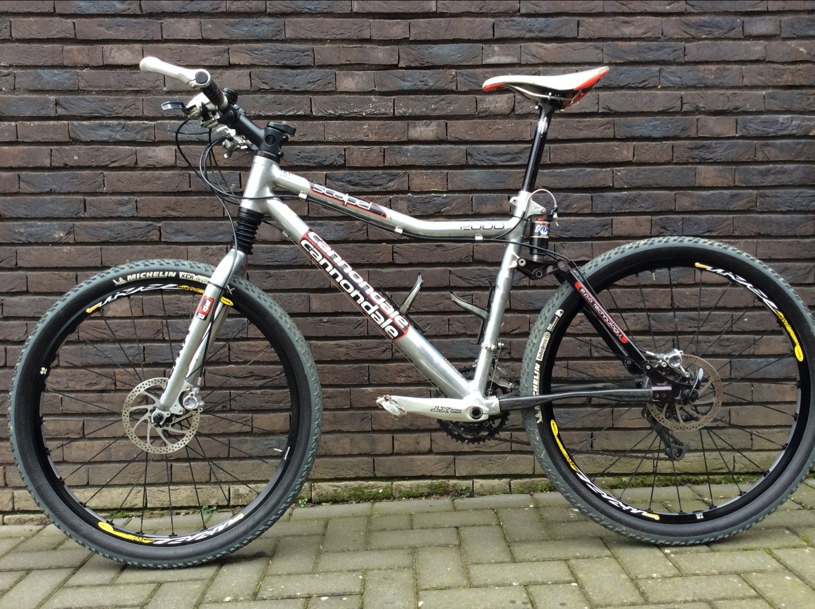 Cannondale Scalpel 2000, Fietsen en Brommers, Fietsen | Mountainbikes en ATB, Gebruikt, Overige merken, 49 tot 53 cm, Fully, Schijfrem