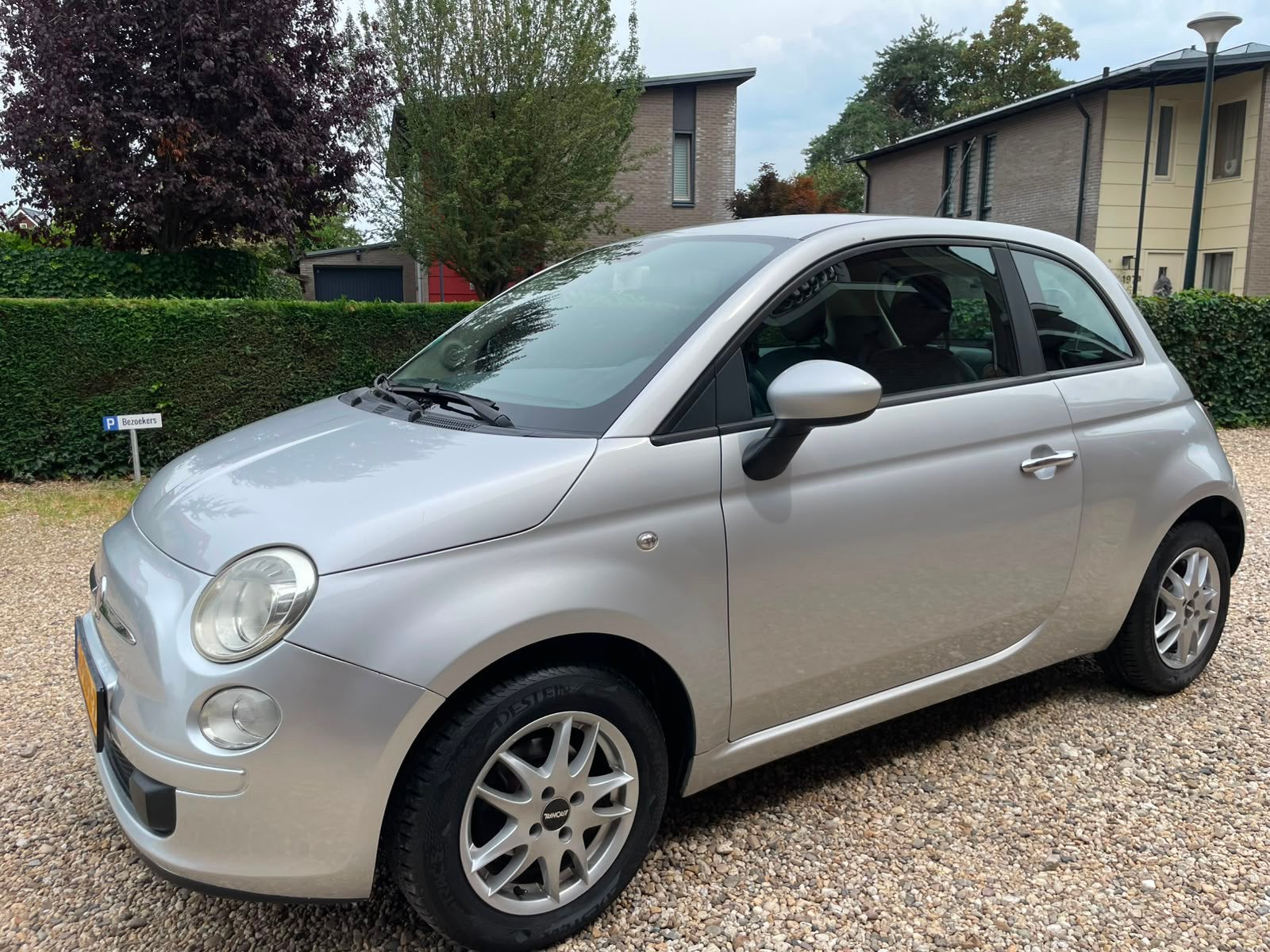 Fiat 500 1.2  2009 | AIRCO | NAP | SPORTWIELEN | APK JULI 27, Voorwielaandrijving, 1242 cc, 4 cilinders, 840 kg