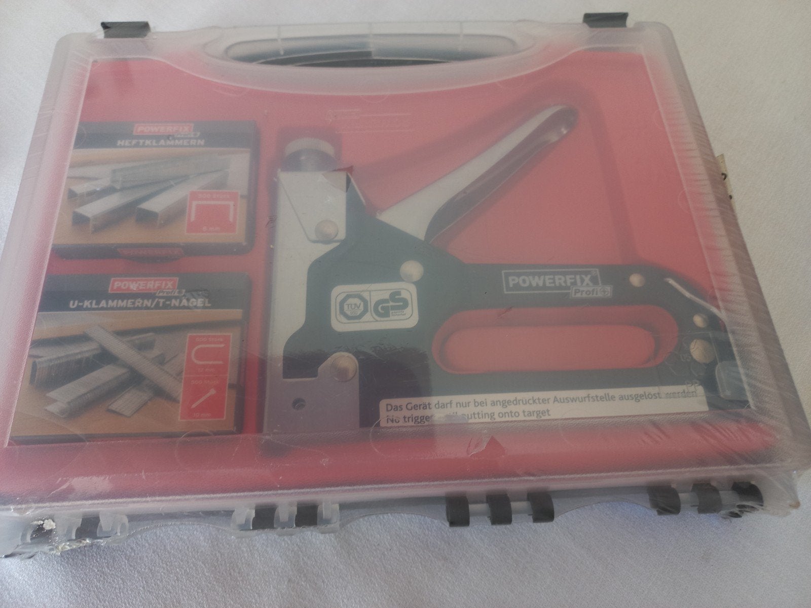 POWERFIX, HANDTACHER-SET, NIETMACHINE NIEUW, Ophalen of Verzenden, Nieuw, Tacker/nietmachine, Overige merken