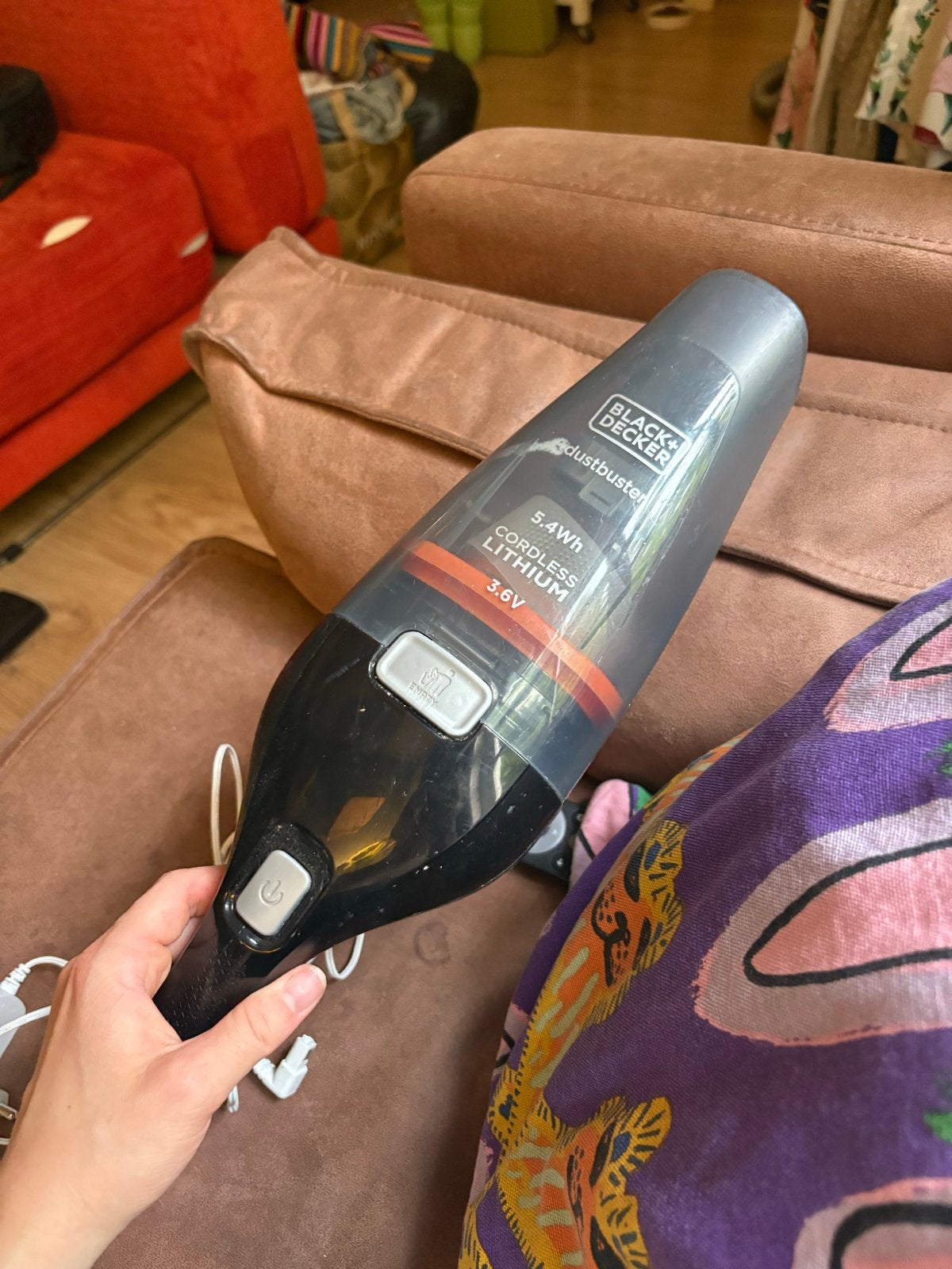 Black+Decker Dustbuster Kruimeldief 3.6V, Overige merken, Gebruikt, Kruimeldief, Draadloos