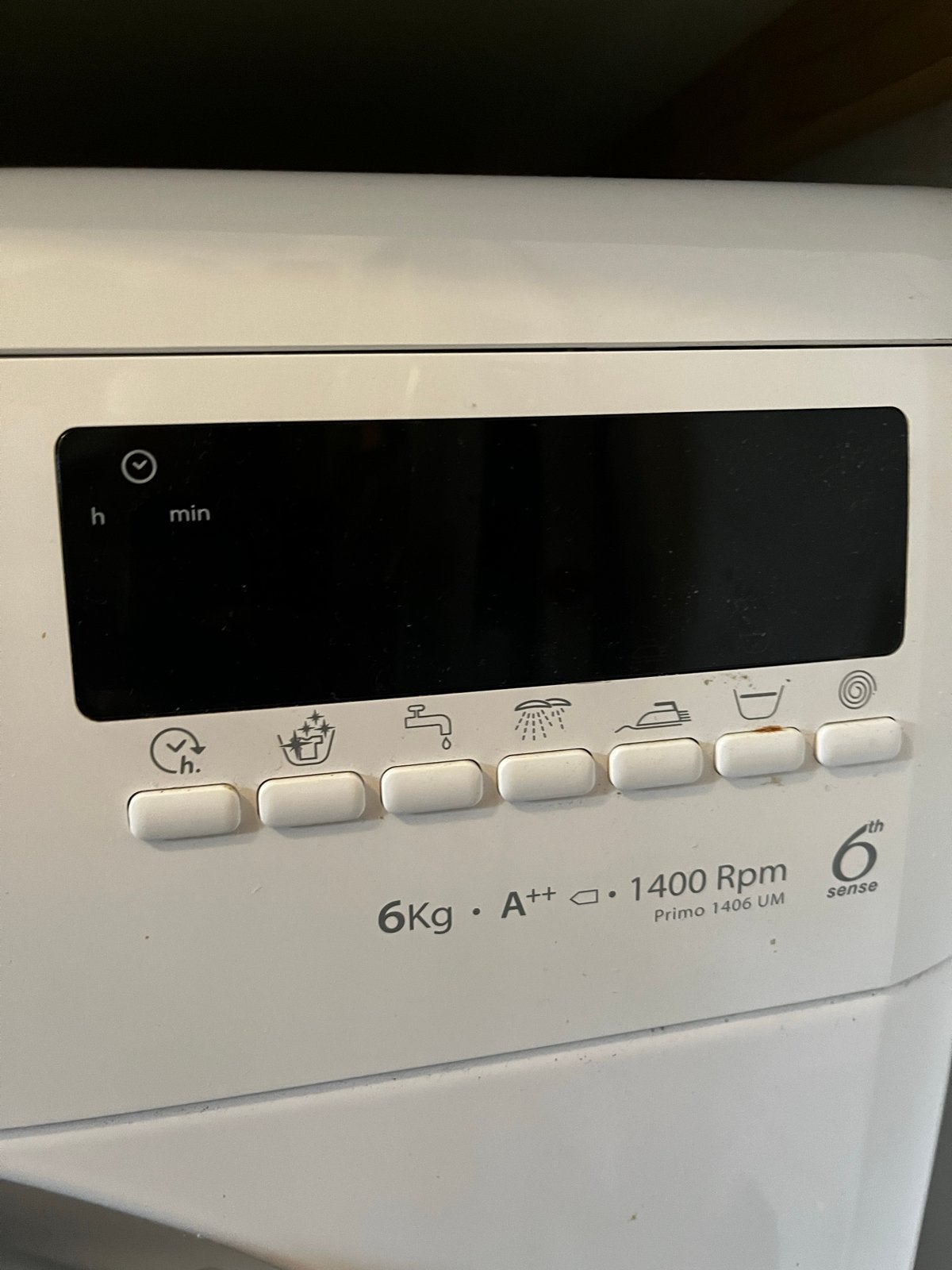 Whirlpool Wasmachine 6kg A++ 1400 RPM, Ophalen, Gebruikt, 85 tot 90 cm, 1200 tot 1600 toeren