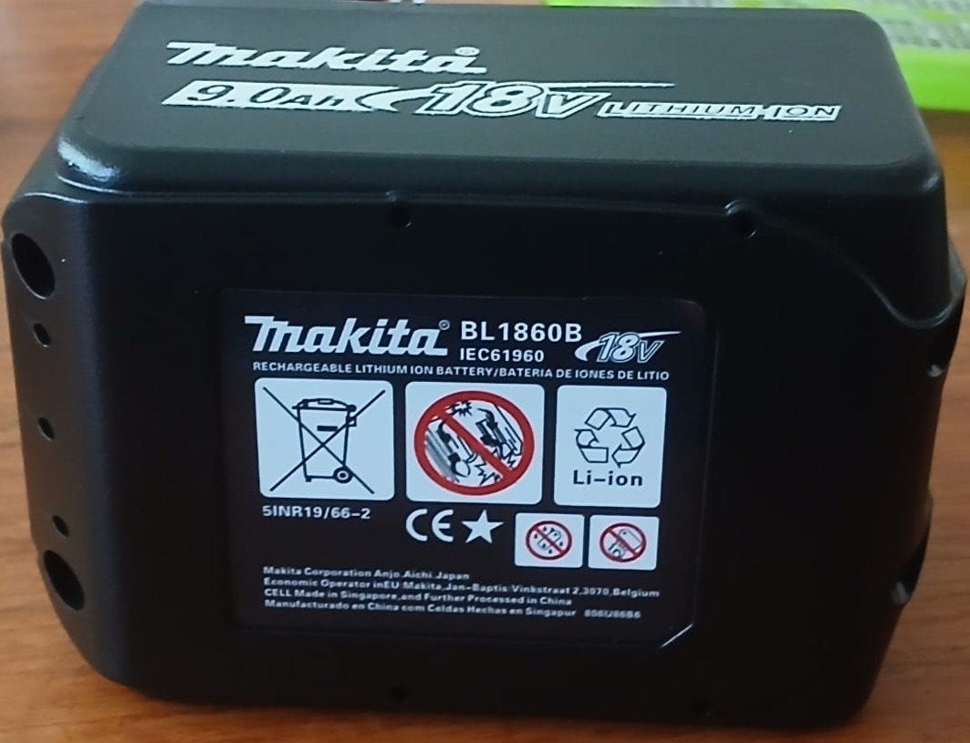 Makita accu, Ophalen