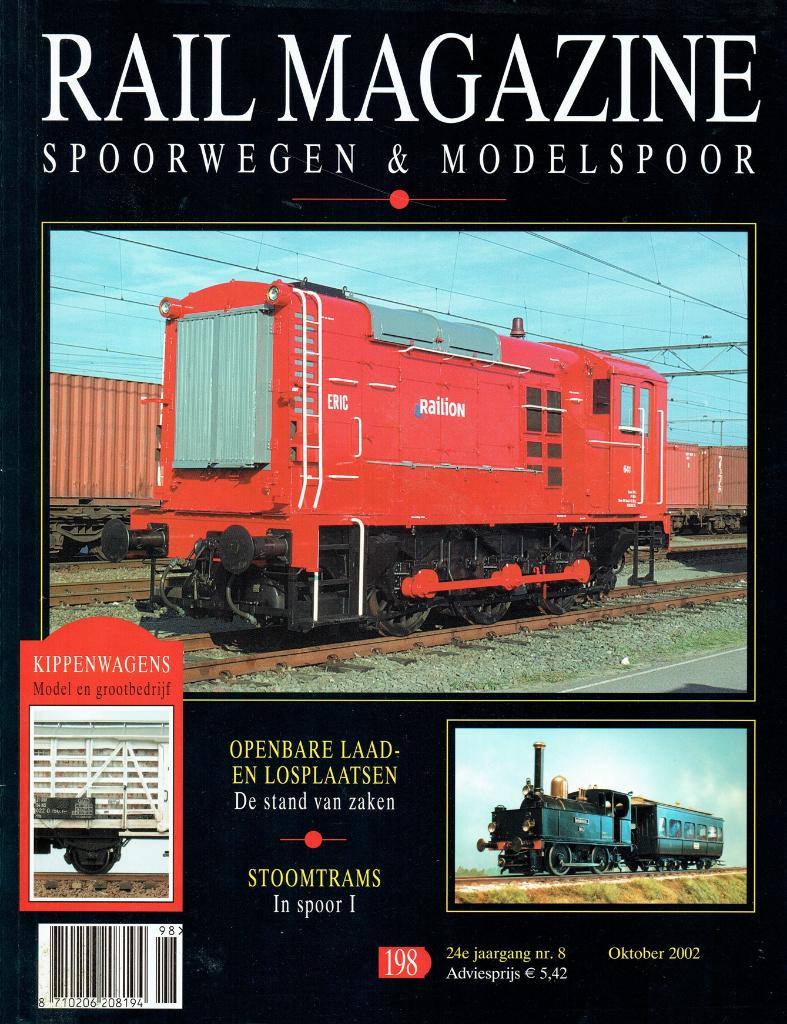 Rail Magazine Spoorwegen & Modelspoor 2002 nr. 198, Verzenden, Gelezen, Trein