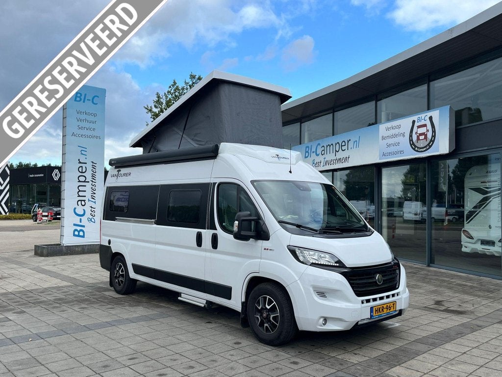 VANTourer 600 D 9tr.Auto-Swing-160pk-CAM, Caravans en Kamperen, Campers, Automaat, Chemisch toilet, Fiat, 6 tot 7 meter