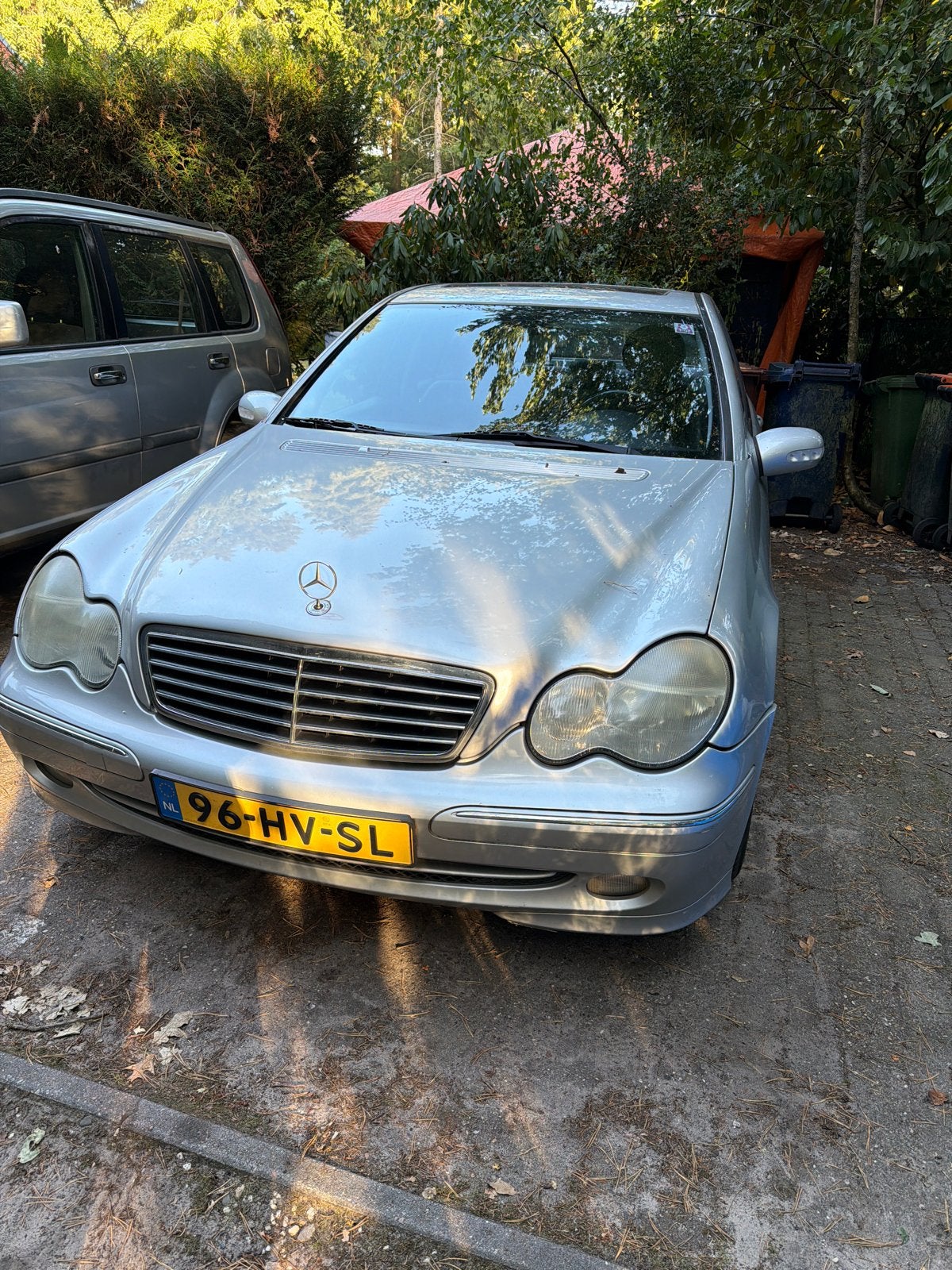 Mercedes-Benz C-Klasse 2.2 CDI C220 Sedan AUT 2002 Grijs, Auto's, Automaat, 1445 kg, Origineel Nederlands, Diesel