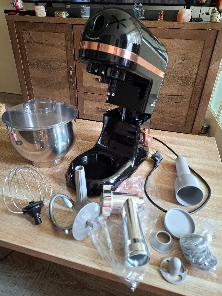 Multifunctionele keukenmachine, Ophalen, 4 liter of meer, Nieuw, 3 snelheden of meer