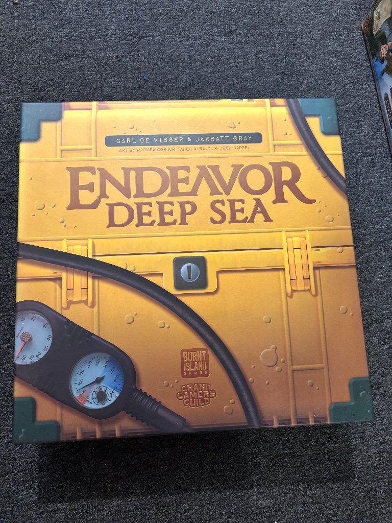 Bordspel Endeavor: Deep Sea EN, Een of twee spelers, Ophalen of Verzenden, Nieuw, Burnt island