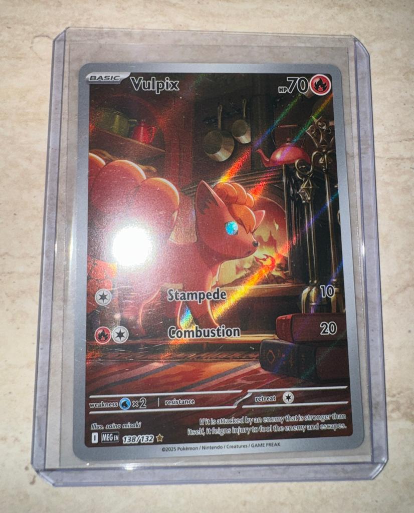 Vulpix 138/132, Ophalen of Verzenden, Zo goed als nieuw