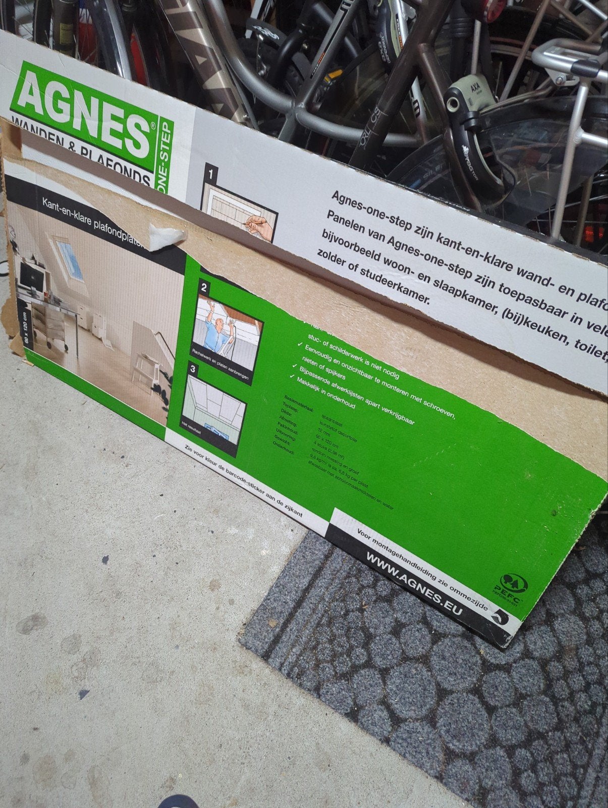 Agnes One-Step Kant-en-klare Plafondplaten, Ophalen of Verzenden, Nieuw, Overige materialen, Minder dan 20 mm