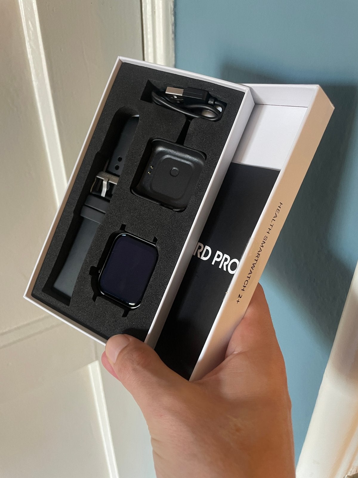 Gard Pro Health Smartwatch 2+, Ophalen, Zo goed als nieuw, Zwart, Android