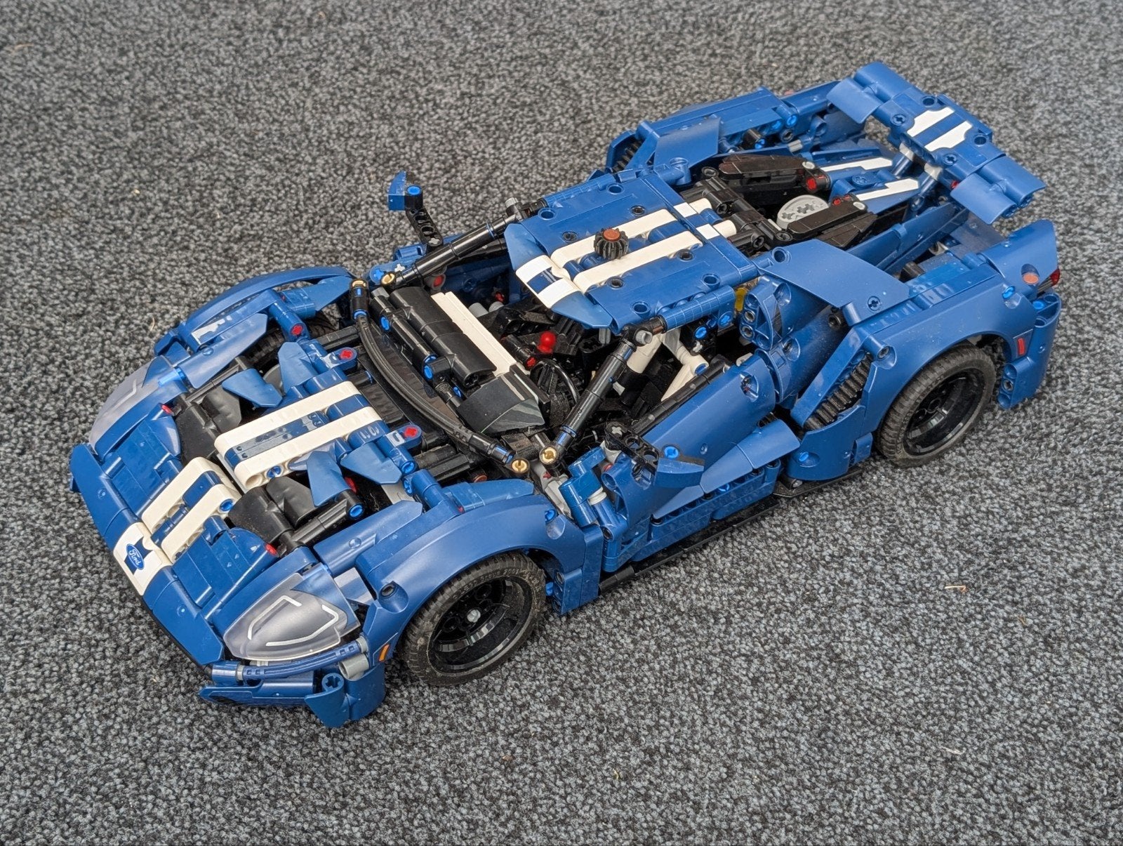 LEGO Technic Ford GT - Blauw model, Overige merken, Gebruikt, Auto, Groter dan 1:32