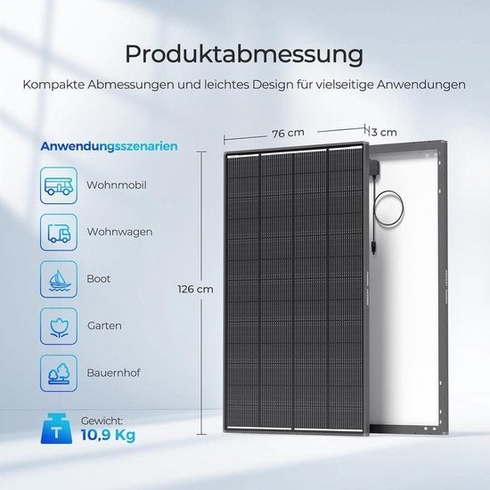 200W Zonnepaneel – Solar Module – PV Paneel – Solar Panel, Corvance B.V., Verzenden, Nieuw, Corvancebol@gmail.com