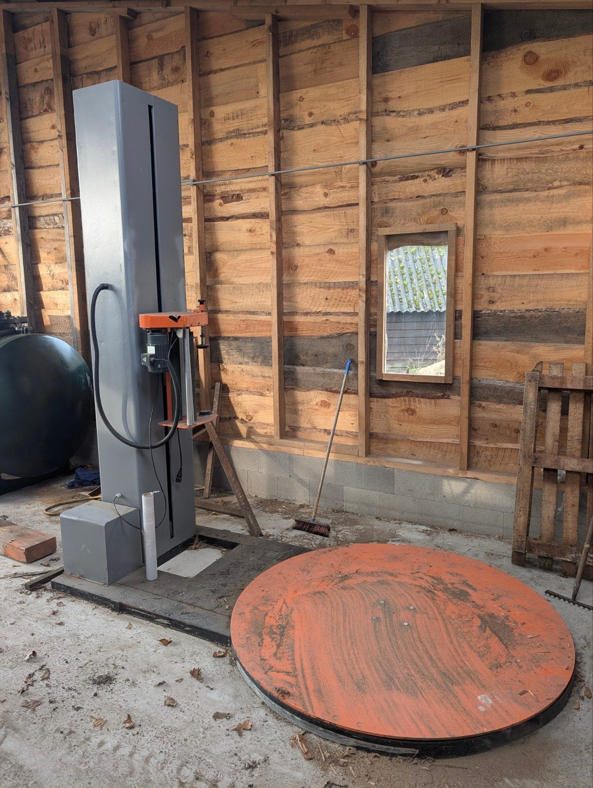 Professionele Wikkelmachine / Palletwikkelaar, Ophalen, Overige typen, Variabele snelheid