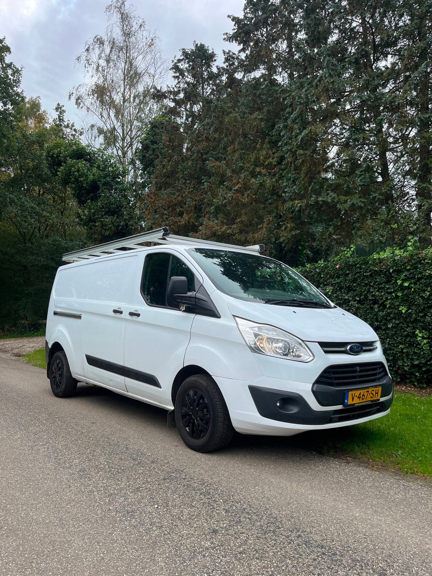Ford Transit Custom 310 2.0 TDCI L2H1 Trend * 131Pk / Airco, Voorwielaandrijving, 4 cilinders, Wit, Bedrijf