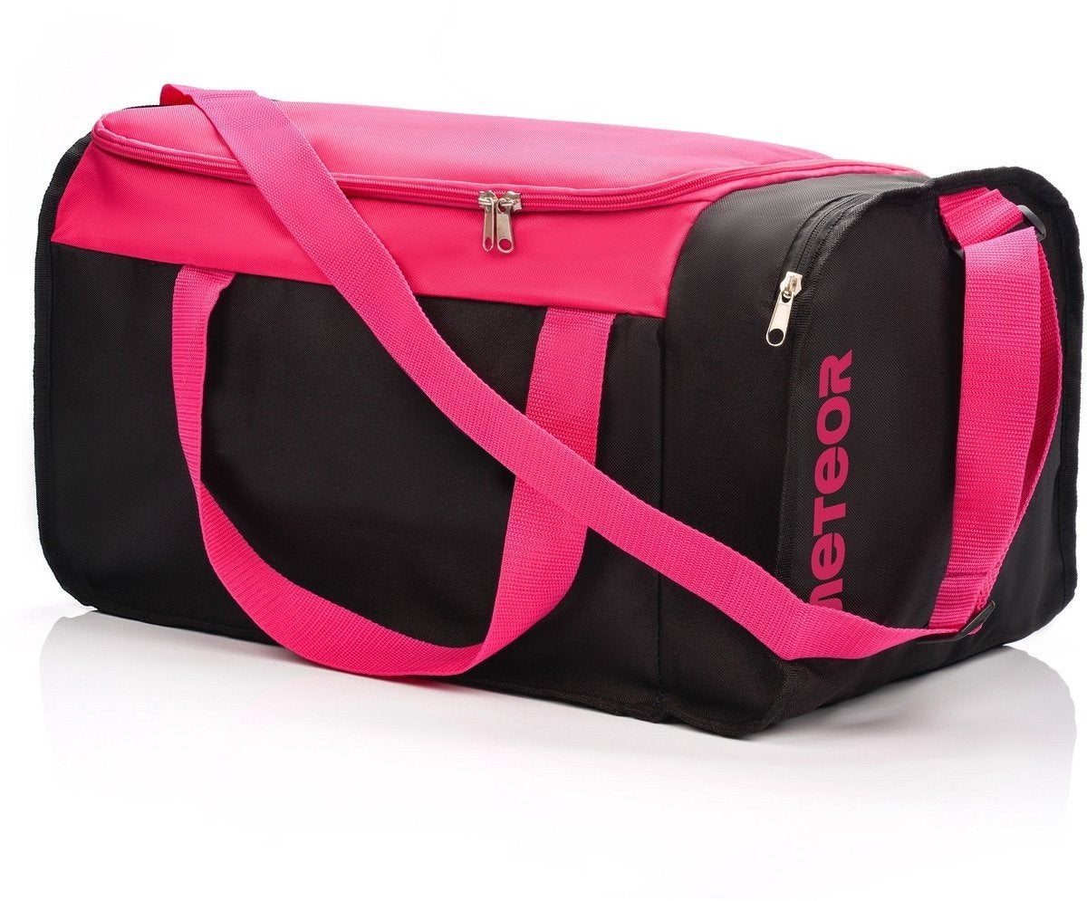 Meteor Sport Gymtas voor Dames - Zwart/Roze, Ophalen, Nieuw, Dames