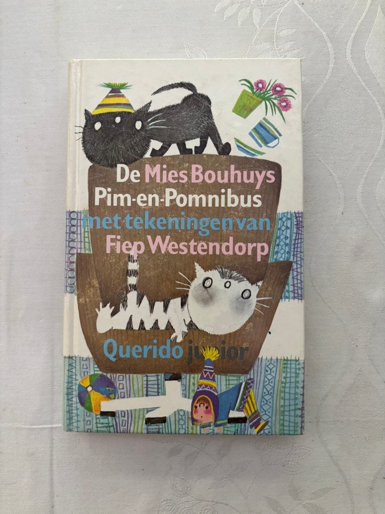 Kinderboek: de mies bouhuys pim-en-pomnibus katjes boek!, Fictie algemeen, Mies Bouhuys, Jongen of Meisje, Ophalen of Verzenden