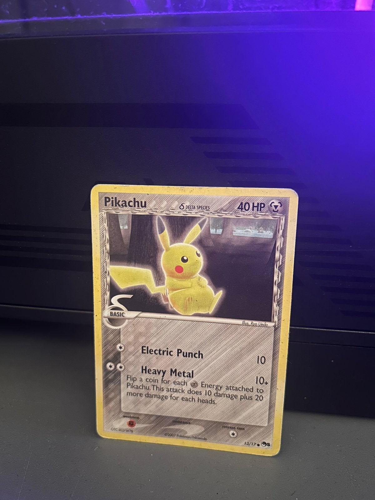 Pokémon Pikachu Delta Species 13/17 – POP Series 5 (2007), Ophalen of Verzenden, Zo goed als nieuw