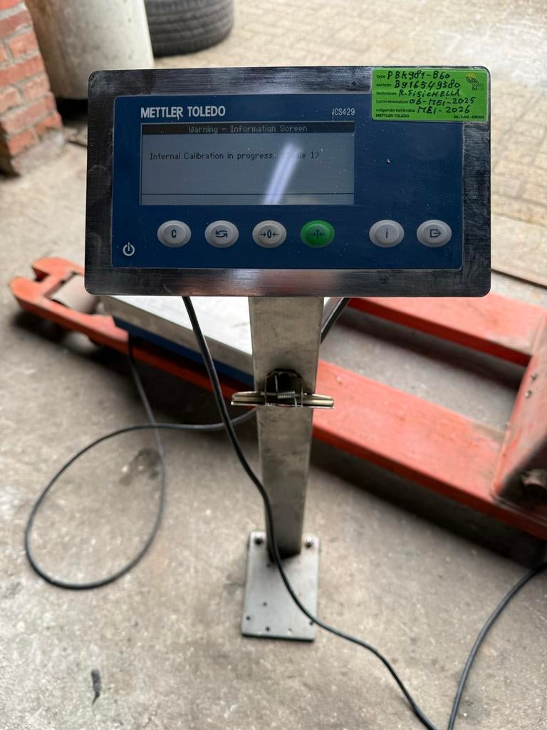 Mettler Toledo precisie weegschaal Max 60 kilo, Doe-het-zelf en Verbouw, Weegschalen, Ophalen, Zo goed als nieuw, Precisieweegschaal