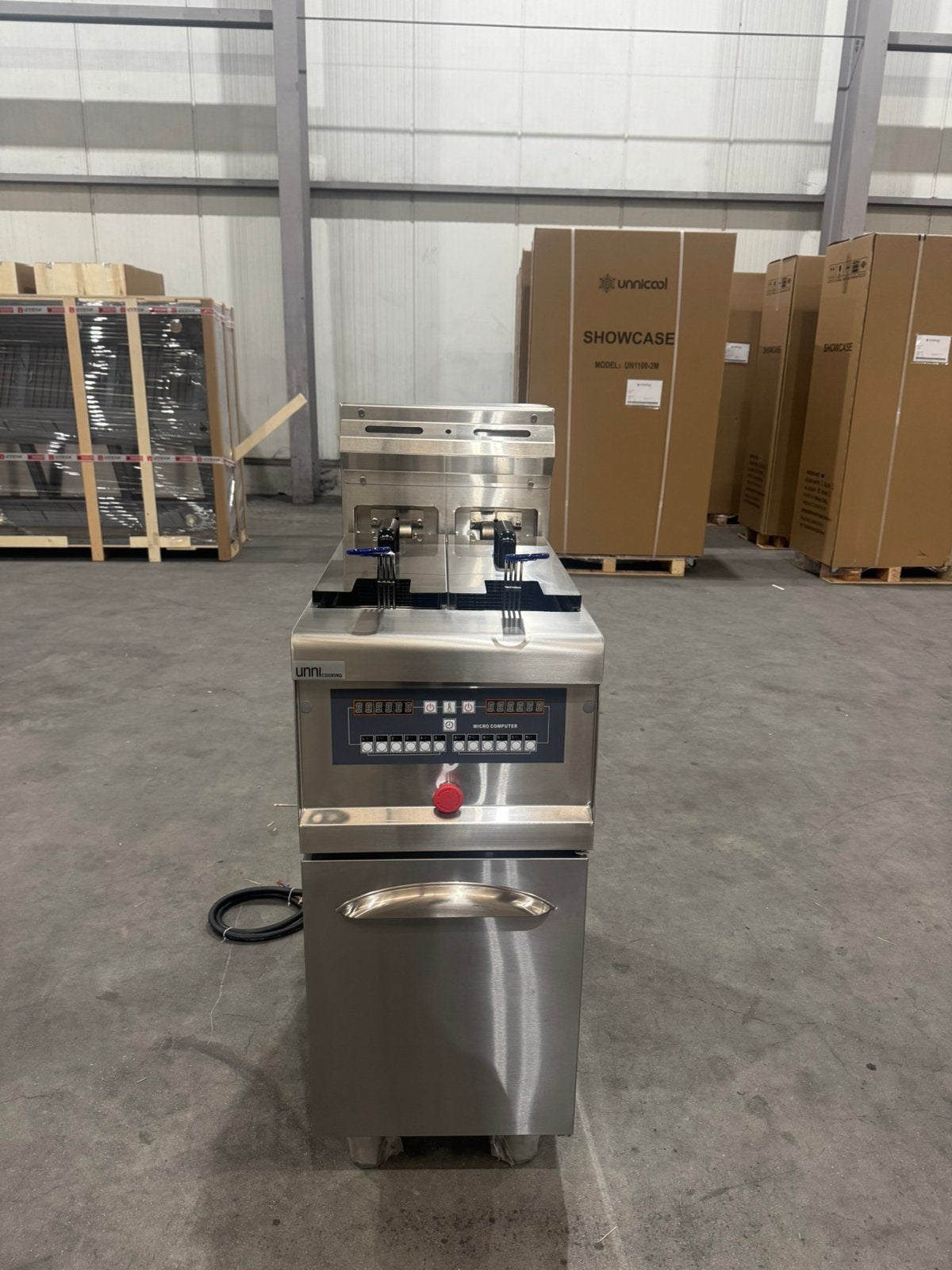 Digitale Elektrische Friteuse – 2  13,5 Liter, Ophalen of Verzenden