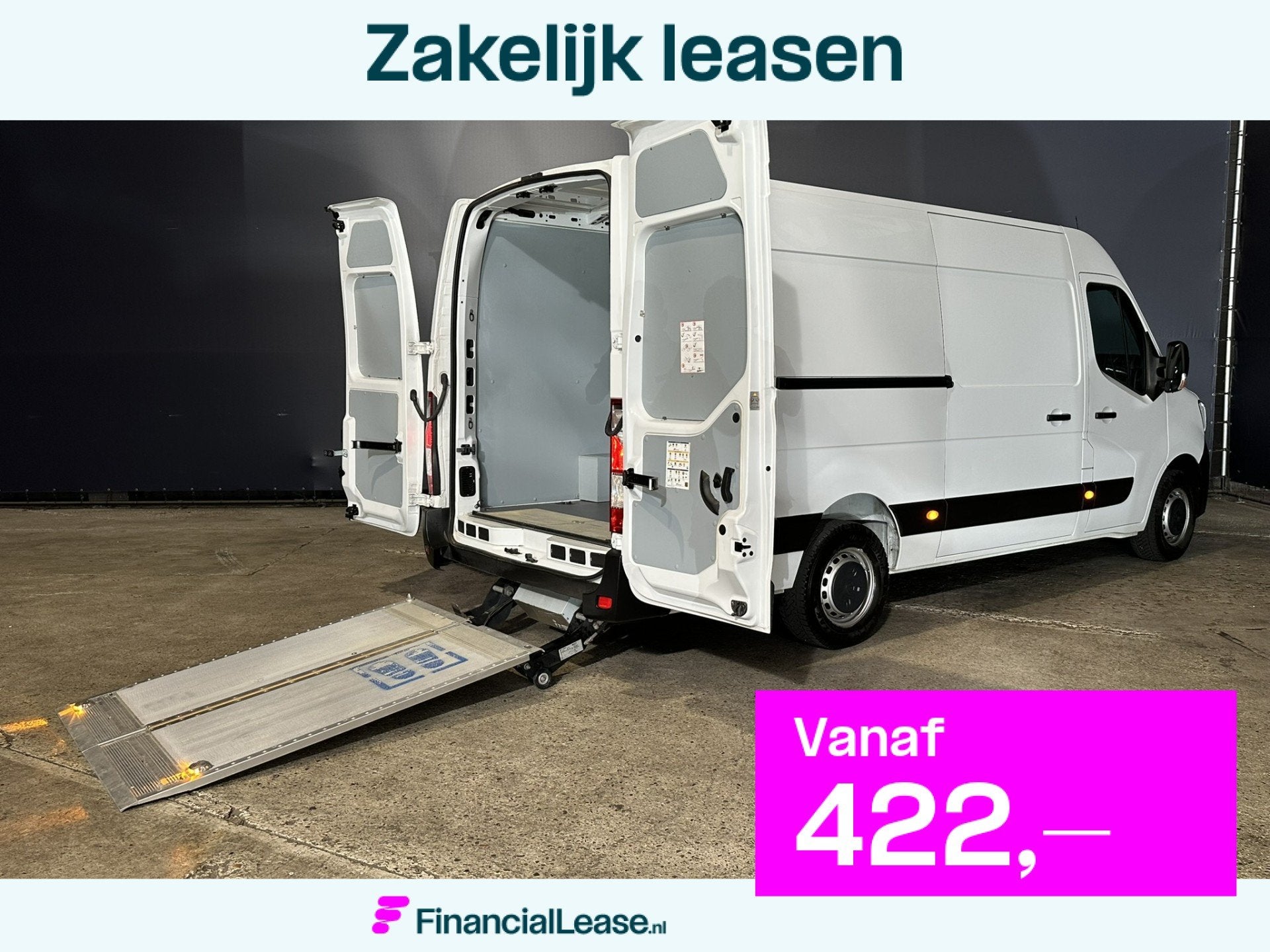 Renault Master 2.3 dCi 131pk L4H2 * Laadklep * Euro6 Airco |, Voorwielaandrijving, Stof, Gebruikt, 4 cilinders