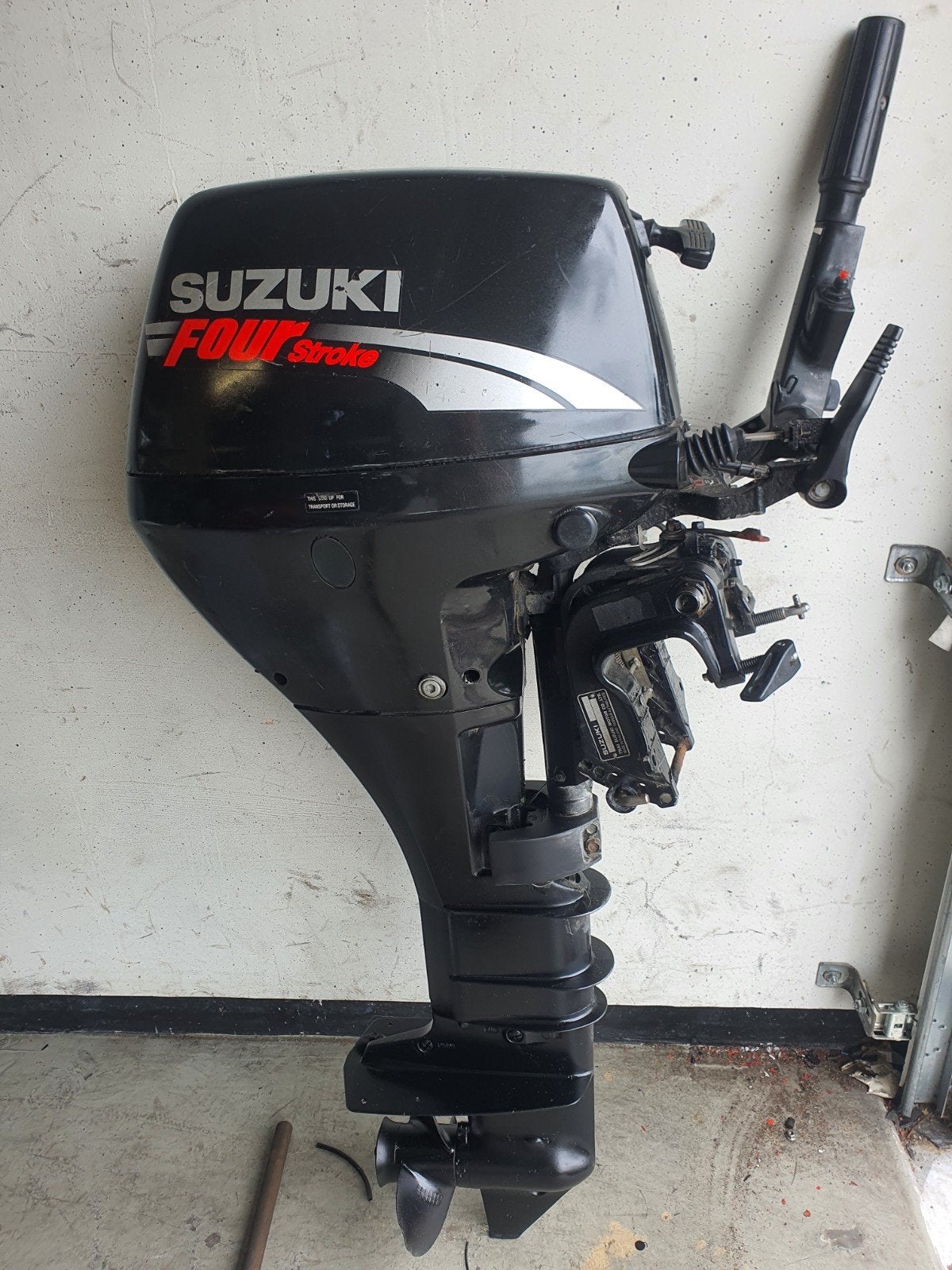 Suzuki DF15 Langstaart & 6 PK 4-takt Hulpmotor, Ophalen, 10 tot 30 pk, Gebruikt, Charles Motors