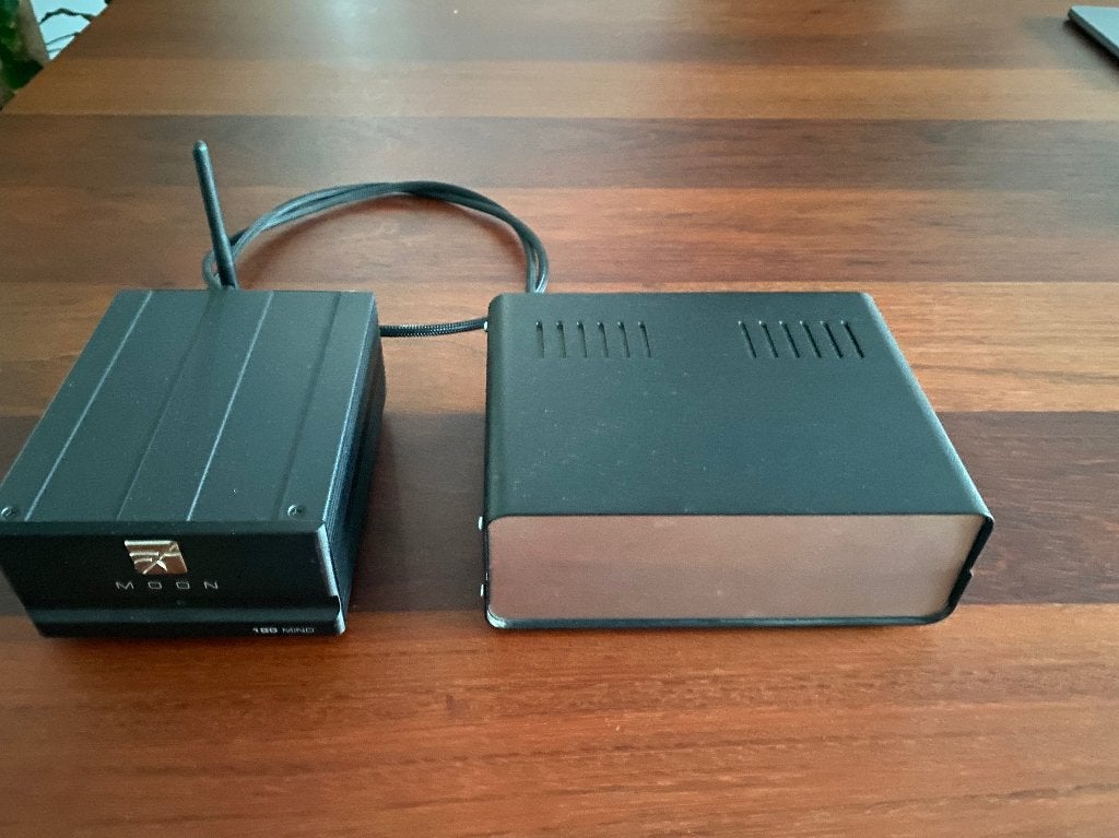 Simaudio Moon MiND 180 Streamer met losse voeding, Ophalen of Verzenden, Gebruikt, Zonder harde schijf