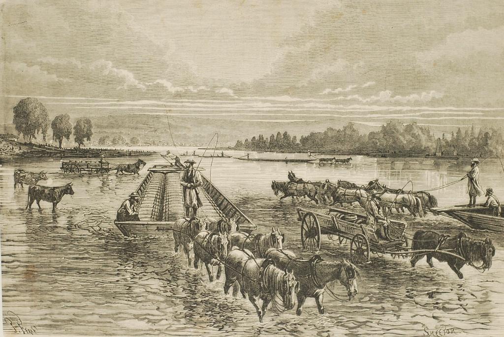 Antieke gravure olie Pennsylvania Le Monde Illustré 1870, Antiek en Kunst, Verzenden