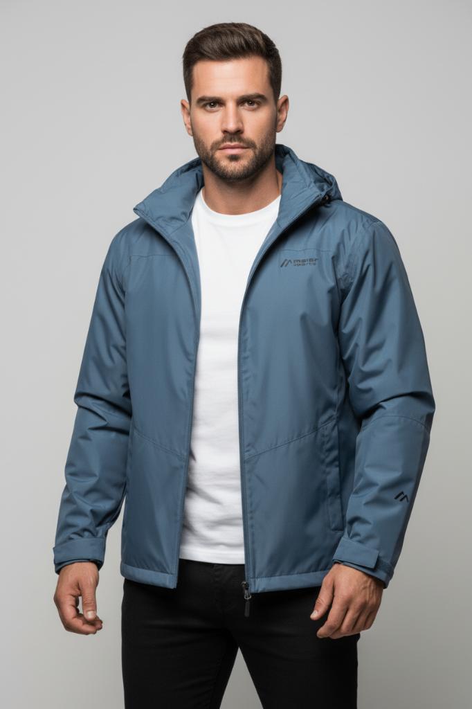 M L XL XXL Outdoorjas Windjack Wandeljas Herenjas Sportjack, Maat 52/54 (L), Blauw, Nieuw, Ophalen of Verzenden