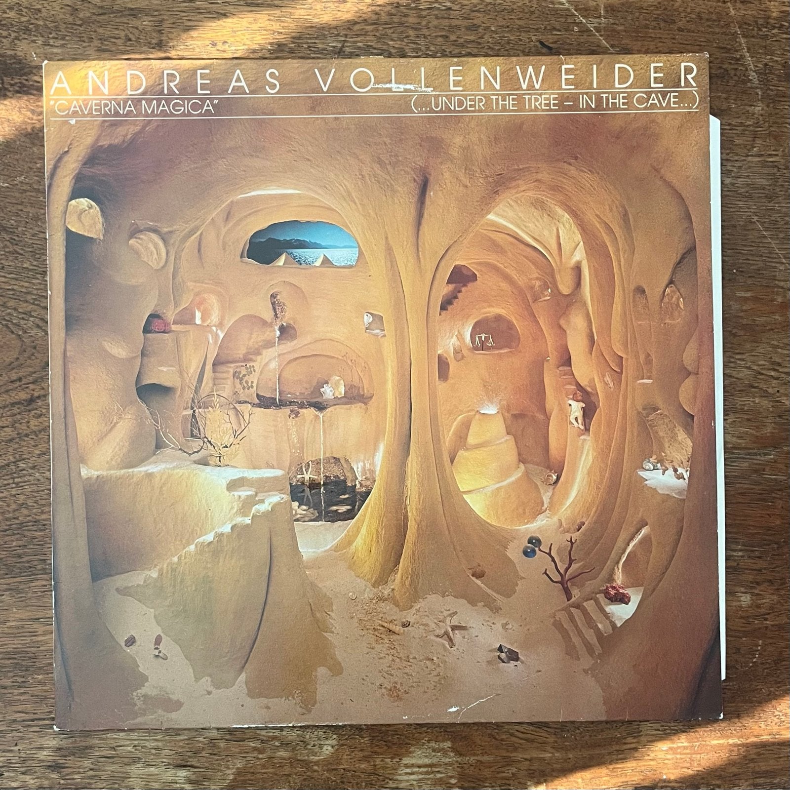 Andreas Vollenweider - Caverna Magica LP (1983), LP, Gebruikt, Overige genres, Originele persing