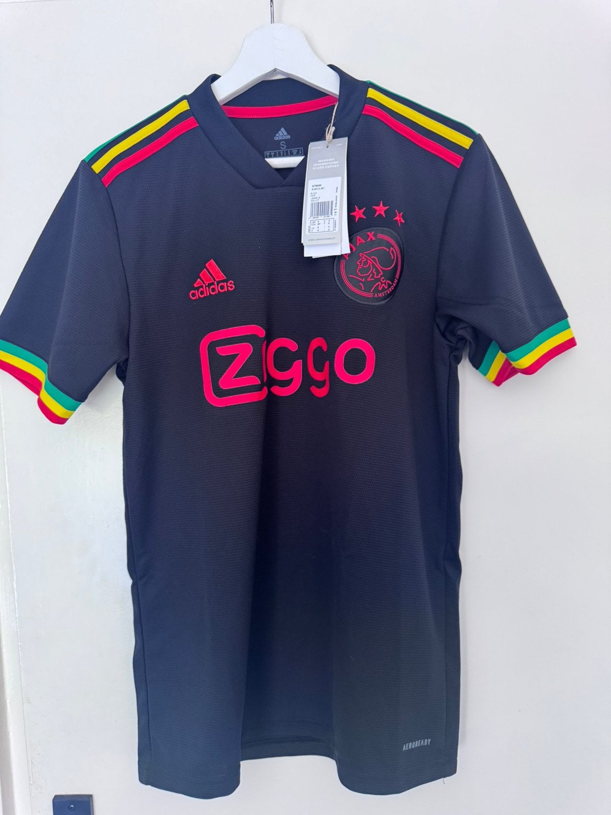 Ajax shirt Bob Marley maat S, Ophalen, Zo goed als nieuw, Shirt