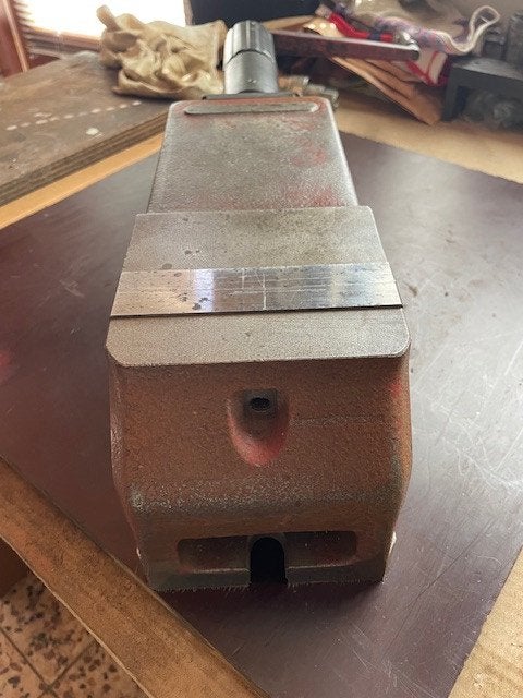 Allmatic HD 125 hydraulisch Machineklem,Freesklem,opspanklem, Doe-het-zelf en Verbouw, Ophalen, Gebruikt