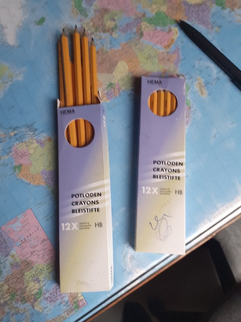 22 HB potloden - Nieuw, Verzenden, Nieuw, Potlood of Stift