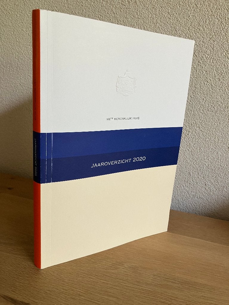 Het Koninklijk Huis Jaaroverzicht 2020 editie 2021., Verzamelen, Ophalen of Verzenden, Zo goed als nieuw, Nederland, Tijdschrift of Boek