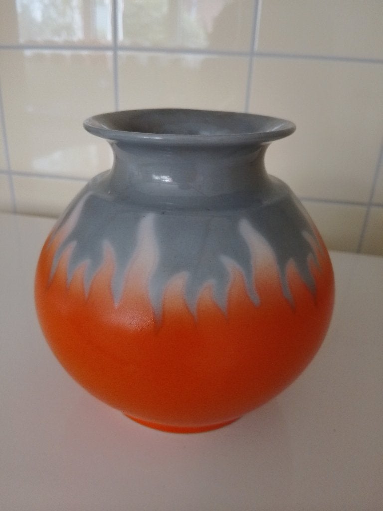 Mosa vaas Art Deco vintage, Ophalen of Verzenden