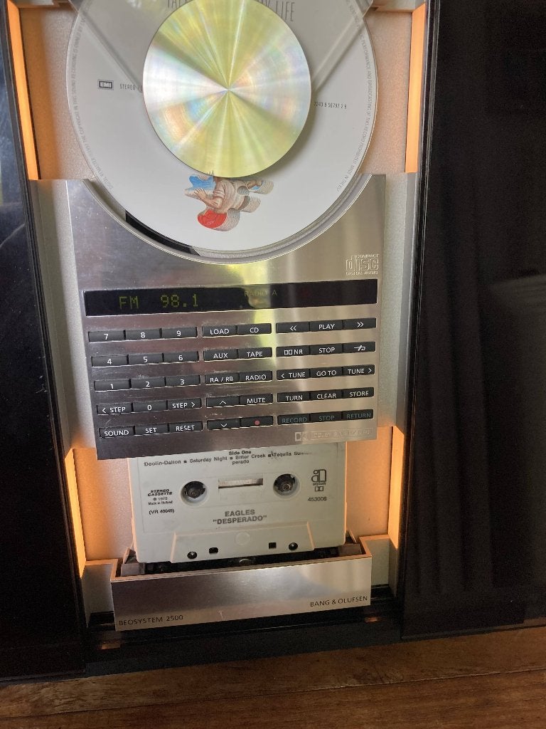 B&O Beocenter 2500 met Beolab 2500. Volledig werkend., Ophalen, Gebruikt, Cassettedeck, Bang & Olufsen