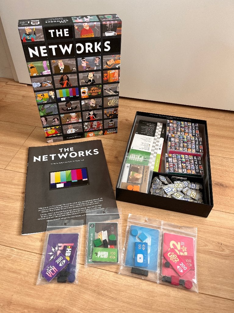 Spel - The Networks, Een of twee spelers, Ophalen of Verzenden, Zo goed als nieuw, Formal ferret games