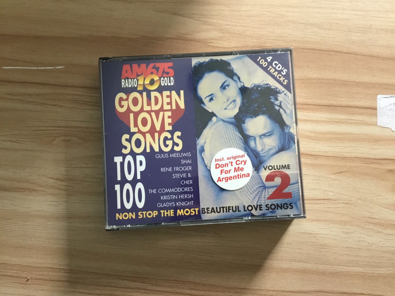 Cd golden love songs, Ophalen of Verzenden, Zo goed als nieuw