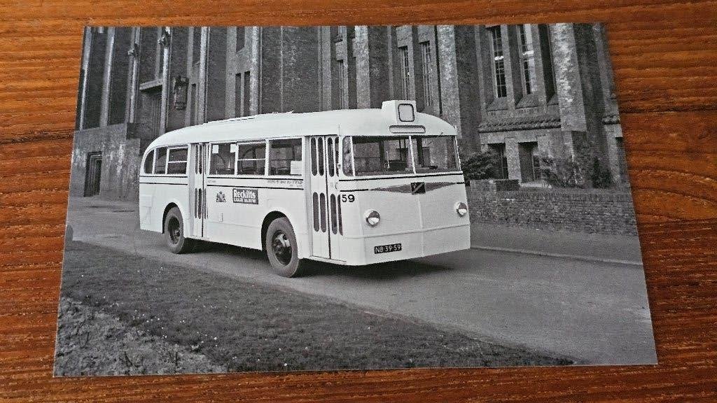 Foto BUS GEVU GEBRU GVU Utrecht 39, Verzenden, Gebruikt, Bus of Metro, Overige typen