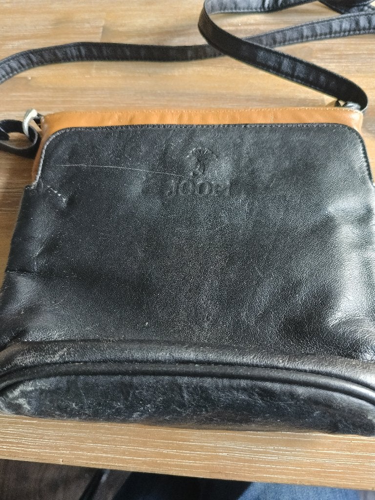 Joop! vintage schoudertas, Ophalen of Verzenden, Gebruikt, Zwart, Overige merken